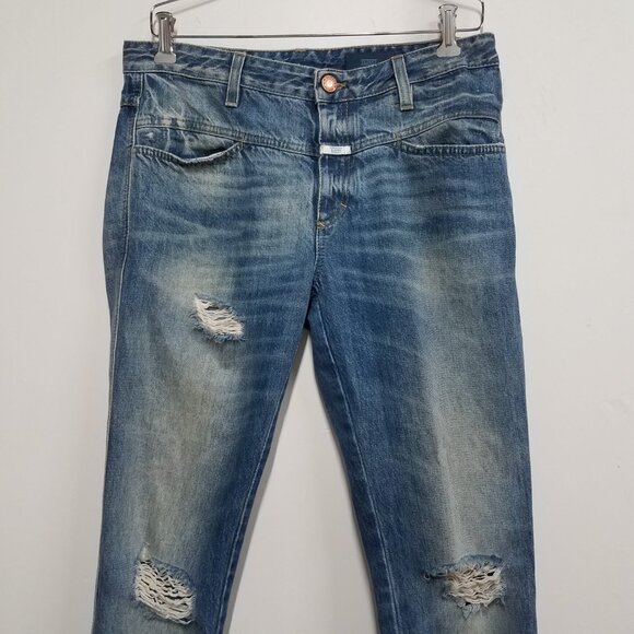 Closed Jeans Womens 27 Worker X C91065-05L-H7 1420 Made in Italy 100% Cotton - Picture 3 of 11